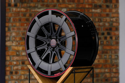 Forged Aluminum and Carbon Wheels G900 (R24, Set of 4) for Mercedes G сlass W463 1990-2018 - image 1