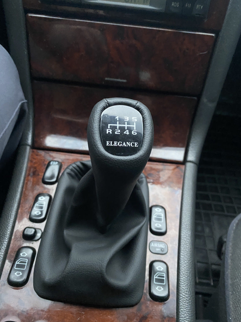 Gear shift boot and knob with frame (Elegance) for Mercedes E-сlass W210 1995-2002 - image 6