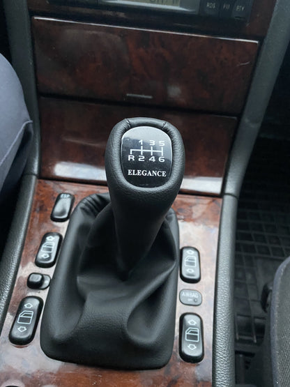Gear shift boot and knob with frame (Elegance) for Mercedes E-сlass W210 1995-2002 - image 6