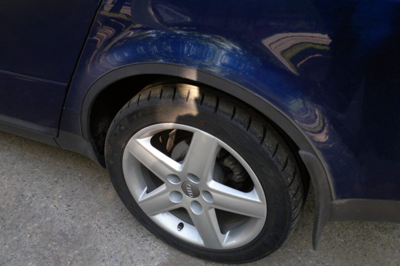 Fender flares (4 pcs, black) for Audi A6 C5 1997-2001 - image 1