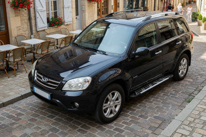 Side Steps Sunrise (2 pcs, Aluminum) for Chery Tiggo 3 2005- - image 1