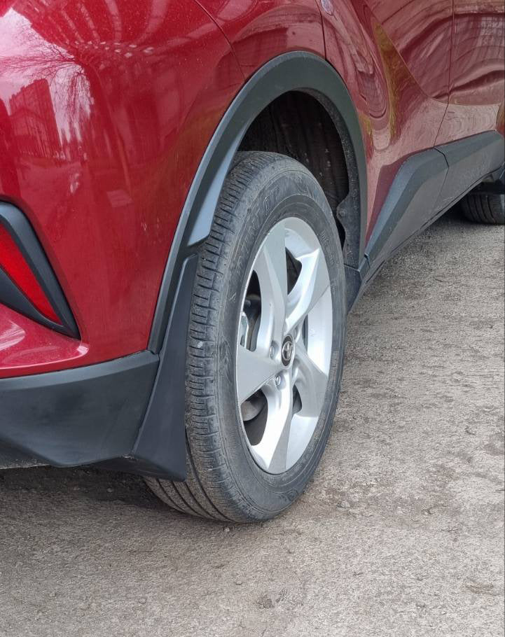 Premium Mud Flaps (4 pcs) for Toyota C-HR 2016-2023 - image 2