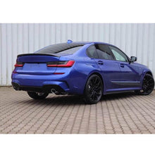 Spoiler LIP V2 (1234 Upgrade, gloss black) for BMW 3 series G20/21 2018- - Reelken Auto