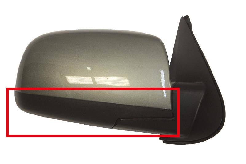 Mirror Covers (2 pcs, Stainless Steel) for Hyundai Santa Fe 2 2006-2012 - image 4