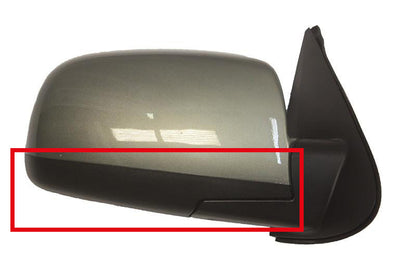 Mirror Covers (2 pcs, Stainless Steel) for Hyundai Santa Fe 2 2006-2012 - image 4