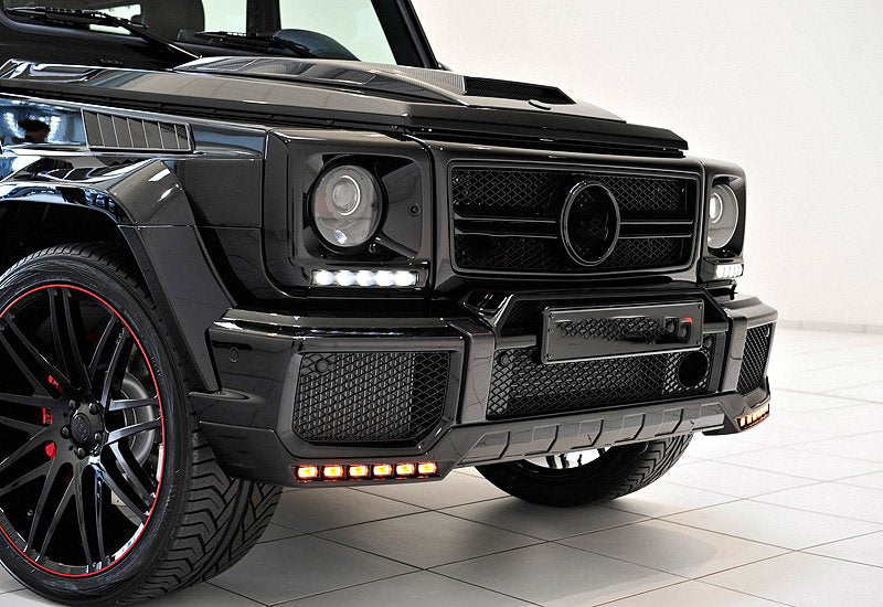 Front bumper lip BRBS for Mercedes G сlass W463 1990-2018 - image 3