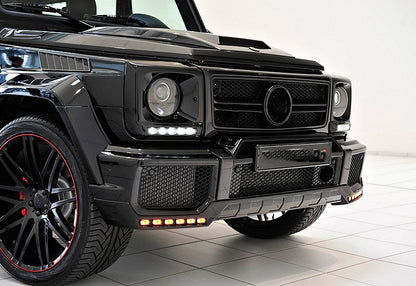 Front bumper lip BRBS for Mercedes G сlass W463 1990-2018 - image 3