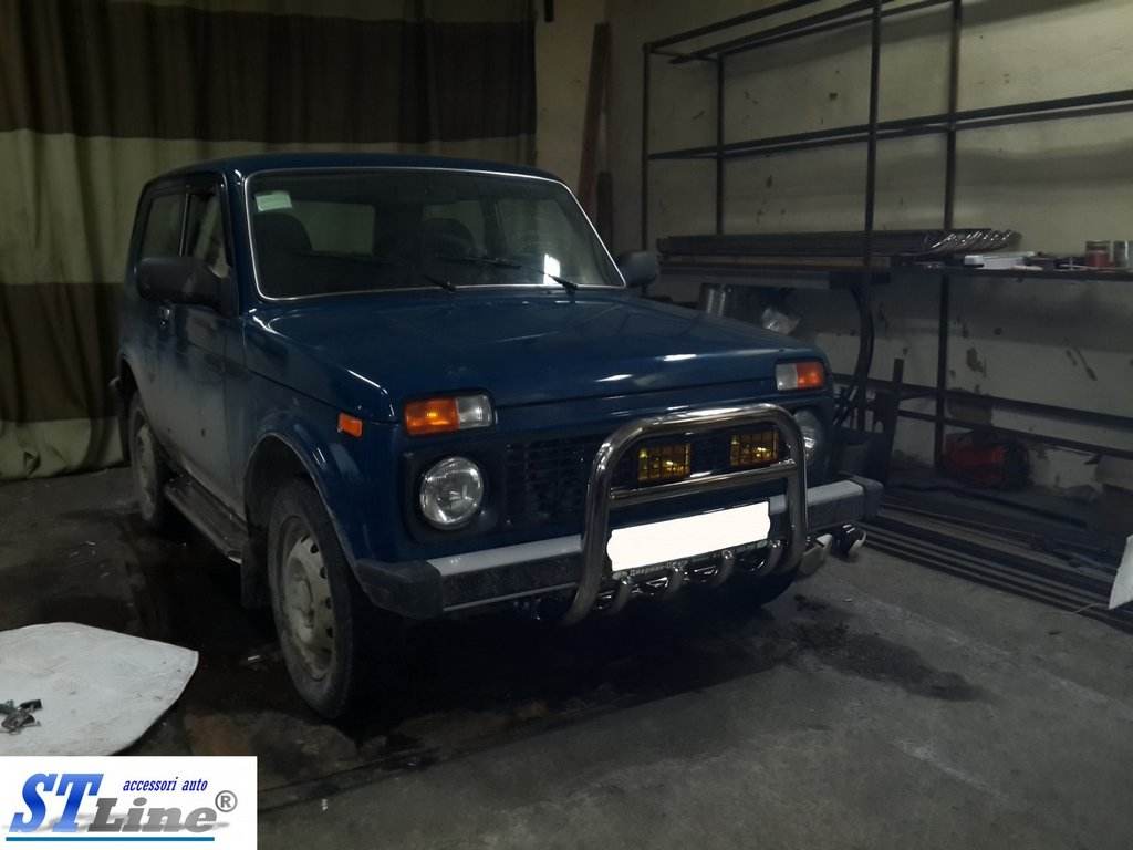 QT006-excellent quality (stainless steel.) for Lada Niva and Urban - Reelken Auto