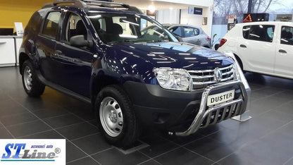 The WT002 bumper guard (stainless) for Dacia Duster 2008-2018 - Reelken Auto