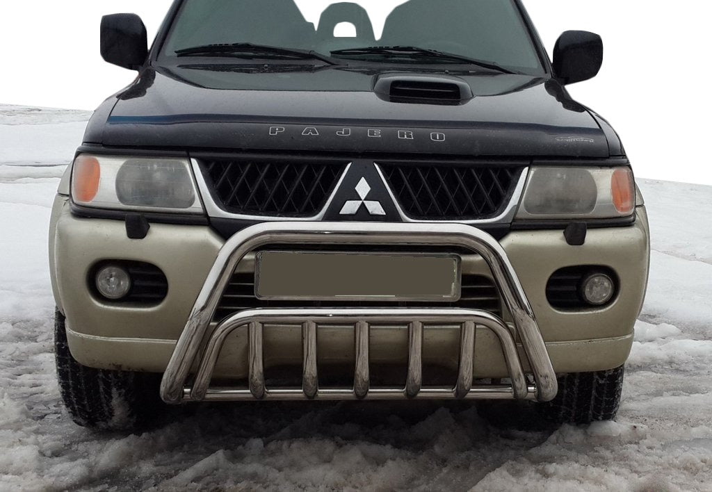 Bull Bar WT002 (Stainless Steel) for Mitsubishi Pajero Sport 1996-2007 - image 1