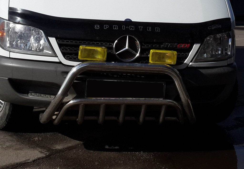 The WT002 bumper guard (stainless) for Mercedes Sprinter W901/902/903/904/905 1995-2006 - Reelken Auto