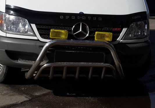 The WT002 bumper guard (stainless) for Mercedes Sprinter W901/902/903/904/905 1995-2006 - Reelken Auto