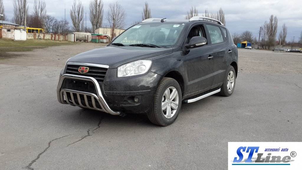 The WT002 bumper guard (stainless) for Geely Emgrand X7 - Reelken Auto