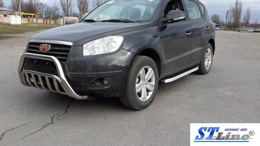 The WT002 bumper guard (stainless) for Geely Emgrand X7 - Reelken Auto