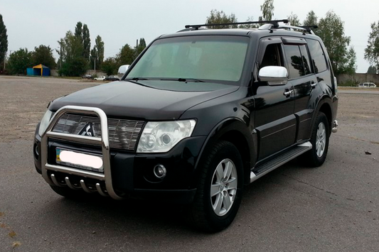 Bull Bar QT007 (Stainless Steel) for Mitsubishi Pajero Wagon III 1999-2006 - image 2