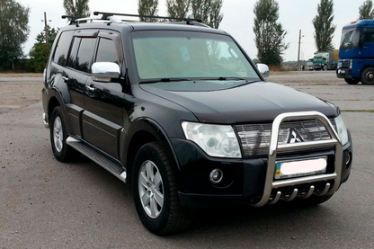 Bull Bar QT007 (Stainless Steel) for Mitsubishi Pajero Wagon IV 2006-2021 - image 3