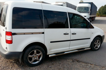 Side Bars BB001 (2 pcs, stainless steel) for Volkswagen Caddy 2020- - image 2