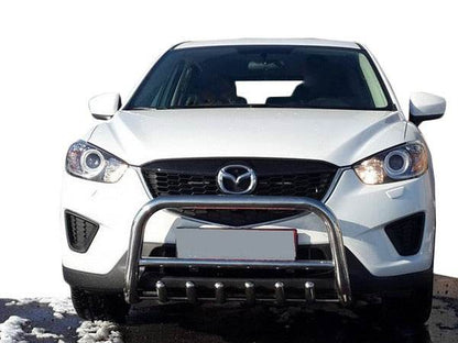 Front protection WT021 (stainless) for Mazda CX-5 2012-2017 - Reelken Auto