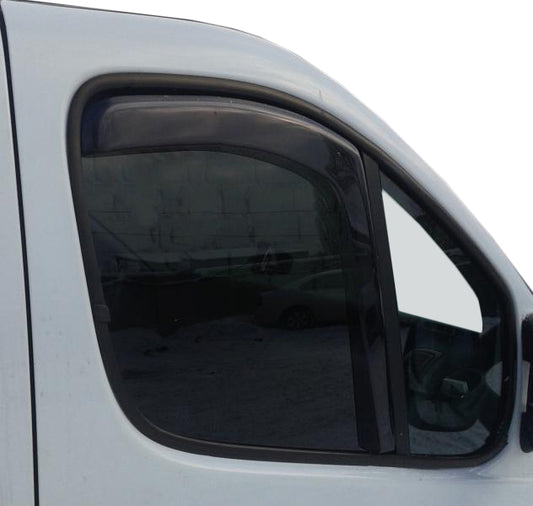 In-channel window deflectors (2 pcs, HIC) for Opel Vivaro 2001-2015 - image 1