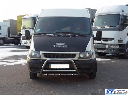 Kengurâtnik WT002 (2006-2014, stainless.) for Ford Transit 2000-2014 - Reelken Auto