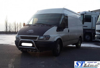 Kengurâtnik WT002 (2006-2014, stainless.) for Ford Transit 2000-2014 - Reelken Auto