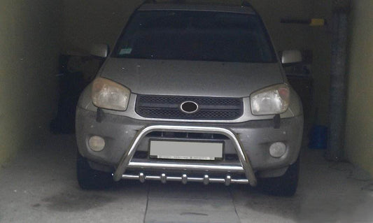 The WT003 bumper guard (stainless) for Toyota Rav 4 2001-2005 - Reelken Auto