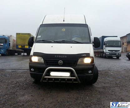 The WT003 bumper guard (stainless) for Citroen Jumper 1995-2006 - image 2
