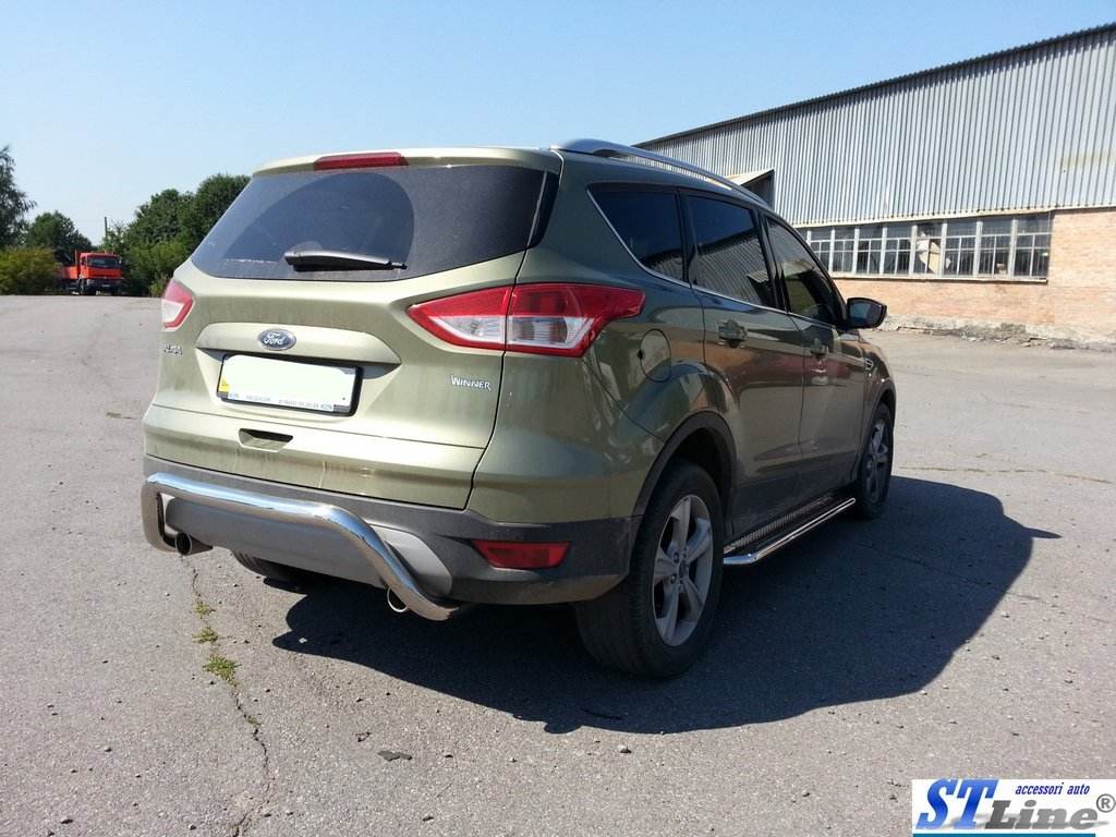 Back arc AK007 (stainless) for Ford Kuga/Escape 2013-2019 - Reelken Auto
