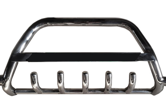 Bull Bar WT004-LED (Stainless Steel) for Volkswagen T4 Caravelle/Multivan 1990-2003 - image 1