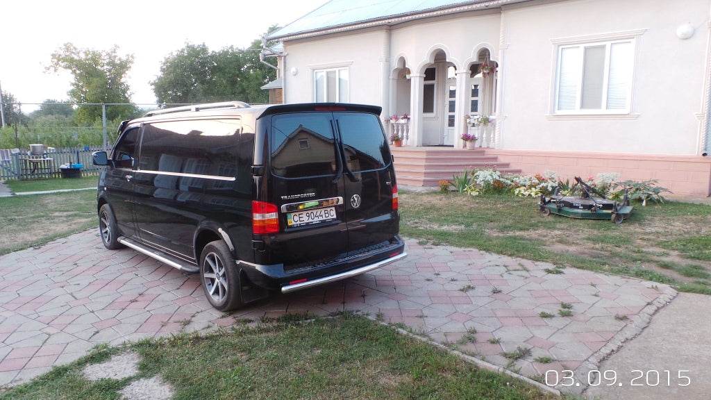 Spoiler Anatomik Raspashenka (for painting) for Volkswagen T5 Caravelle 2004-2010 - Reelken Auto