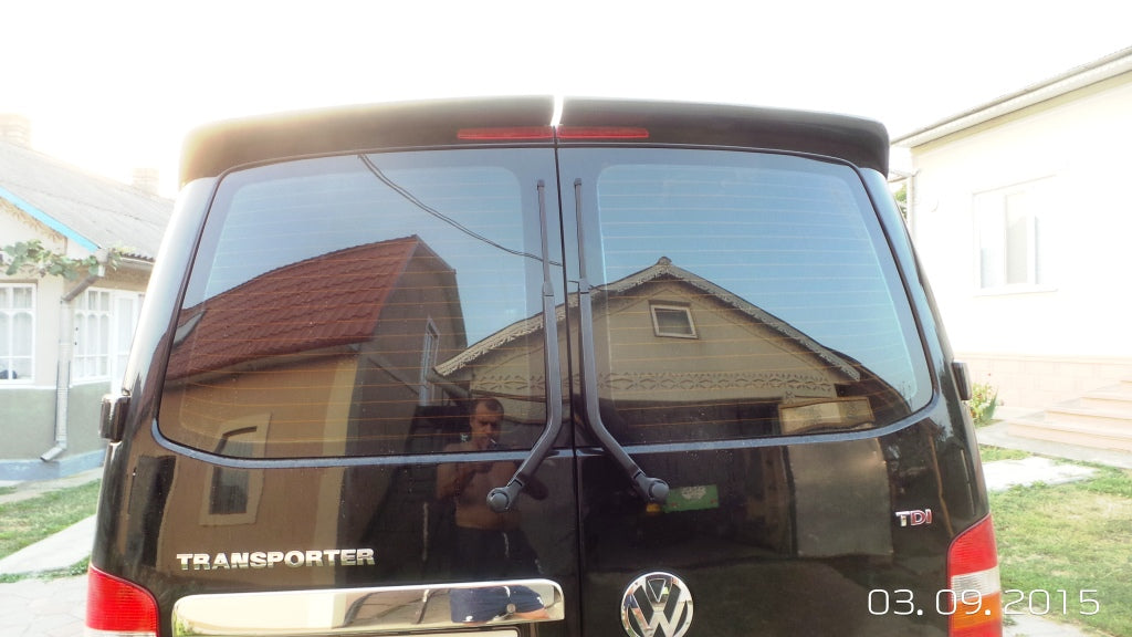 Anatomik rear door spoiler (primed for painting) for Volkswagen T5 Transporter 2003-2010 - image 3
