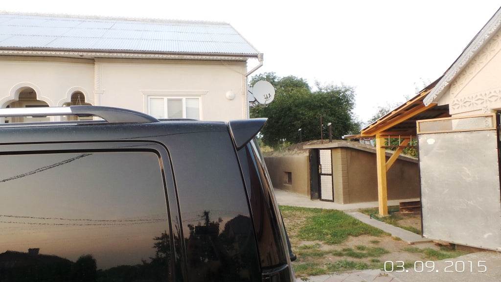 Spoiler Anatomik Raspashenka (for painting) for Volkswagen T5 Multivan 2003-2010 - Reelken Auto
