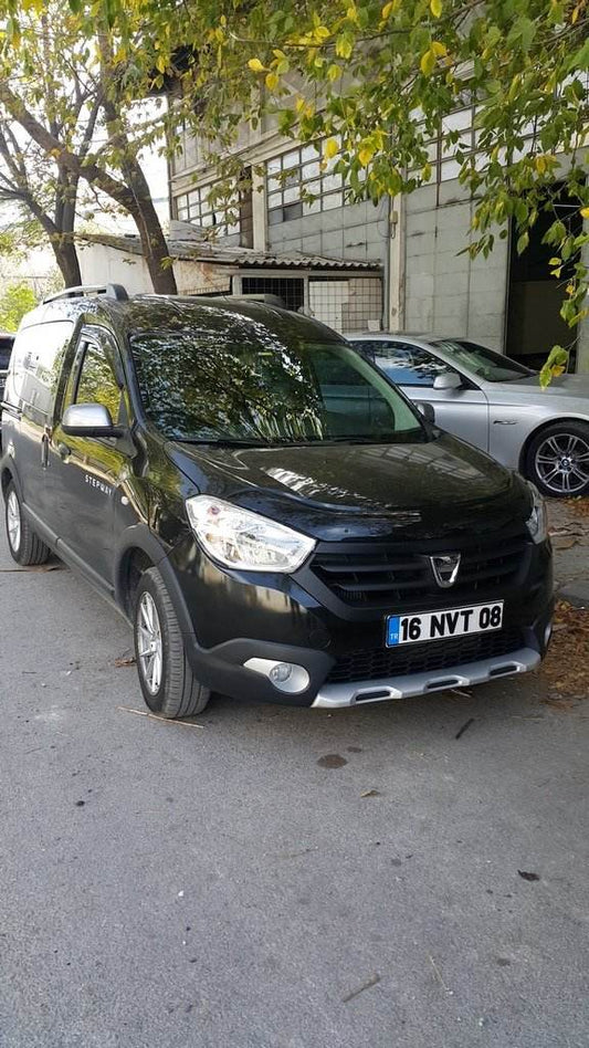 The hood deflector (EuroCap) for Dacia Lodgy 2012-2022 - Reelken Auto