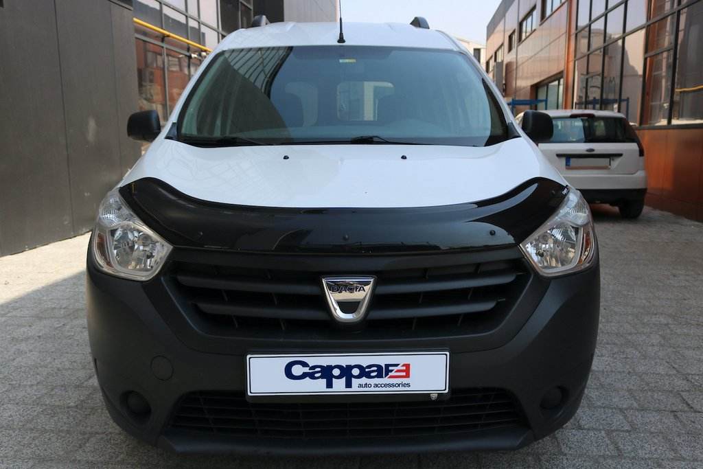 The hood deflector (EuroCap) for Dacia Lodgy 2012-2022 - Reelken Auto