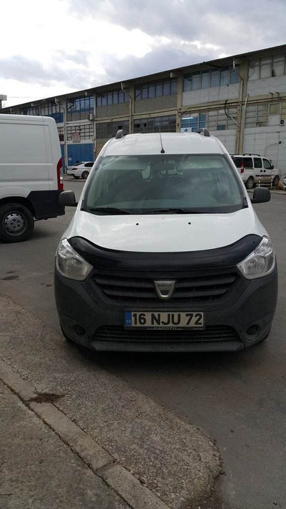 The hood deflector (EuroCap) for Dacia Lodgy 2012-2022 - Reelken Auto