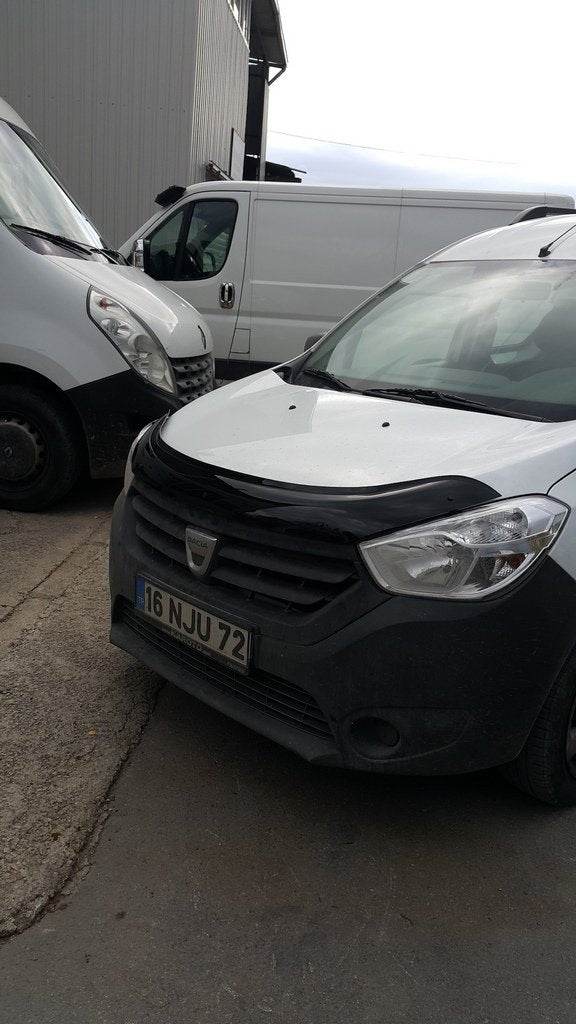 The hood deflector (EuroCap) for Dacia Lodgy 2012-2022 - Reelken Auto