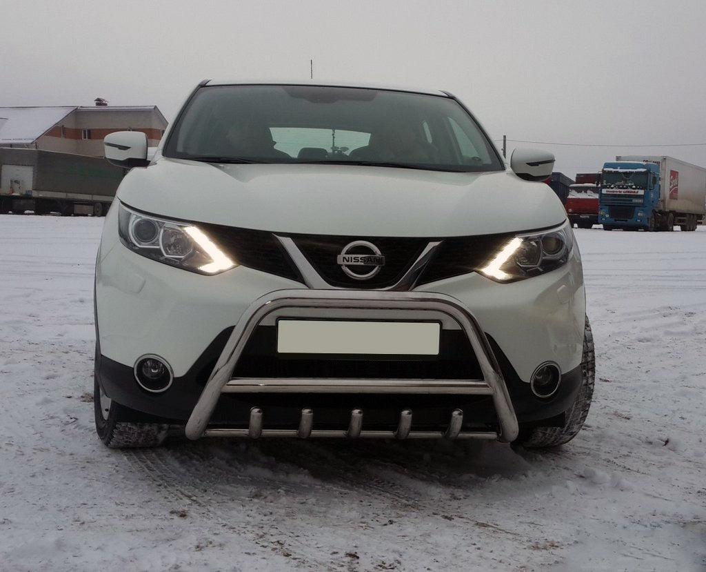 Bull Bar WT003 (Stainless Steel) for Nissan Qashqai 2014-2021 - image 1