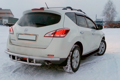 Rear Bar AK Stainless Steel for Nissan Murano 2008-2014 - image 1