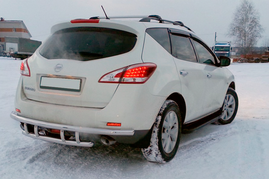 Rear Bar AK Stainless Steel for Nissan Murano 2008-2014 - image 1