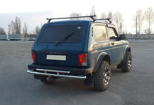 Rear bar AK002 double for Lada Niva та Urban 1977- - image 1