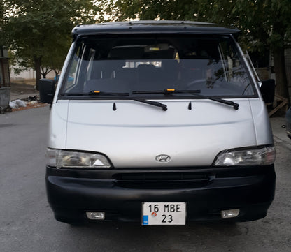 Windshield Visor (black gloss, 5mm) for Hyundai H100 - image 11