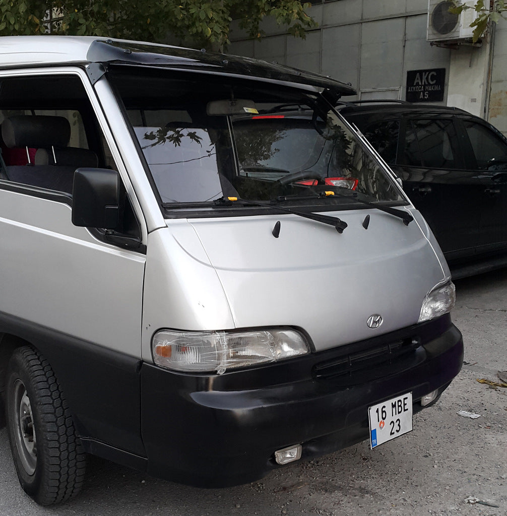 Windshield Visor (black gloss, 5mm) for Hyundai H100 - image 13