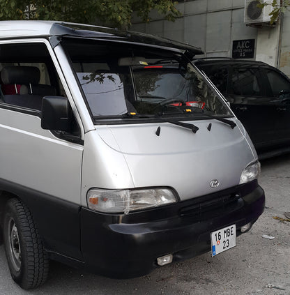 Windshield Visor (black gloss, 5mm) for Hyundai H100 - image 13