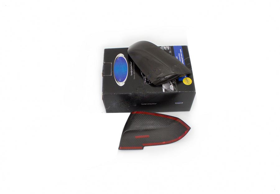 Mirror Covers (2 pcs, Carbon) for Audi A5 2007-2015 - image 2