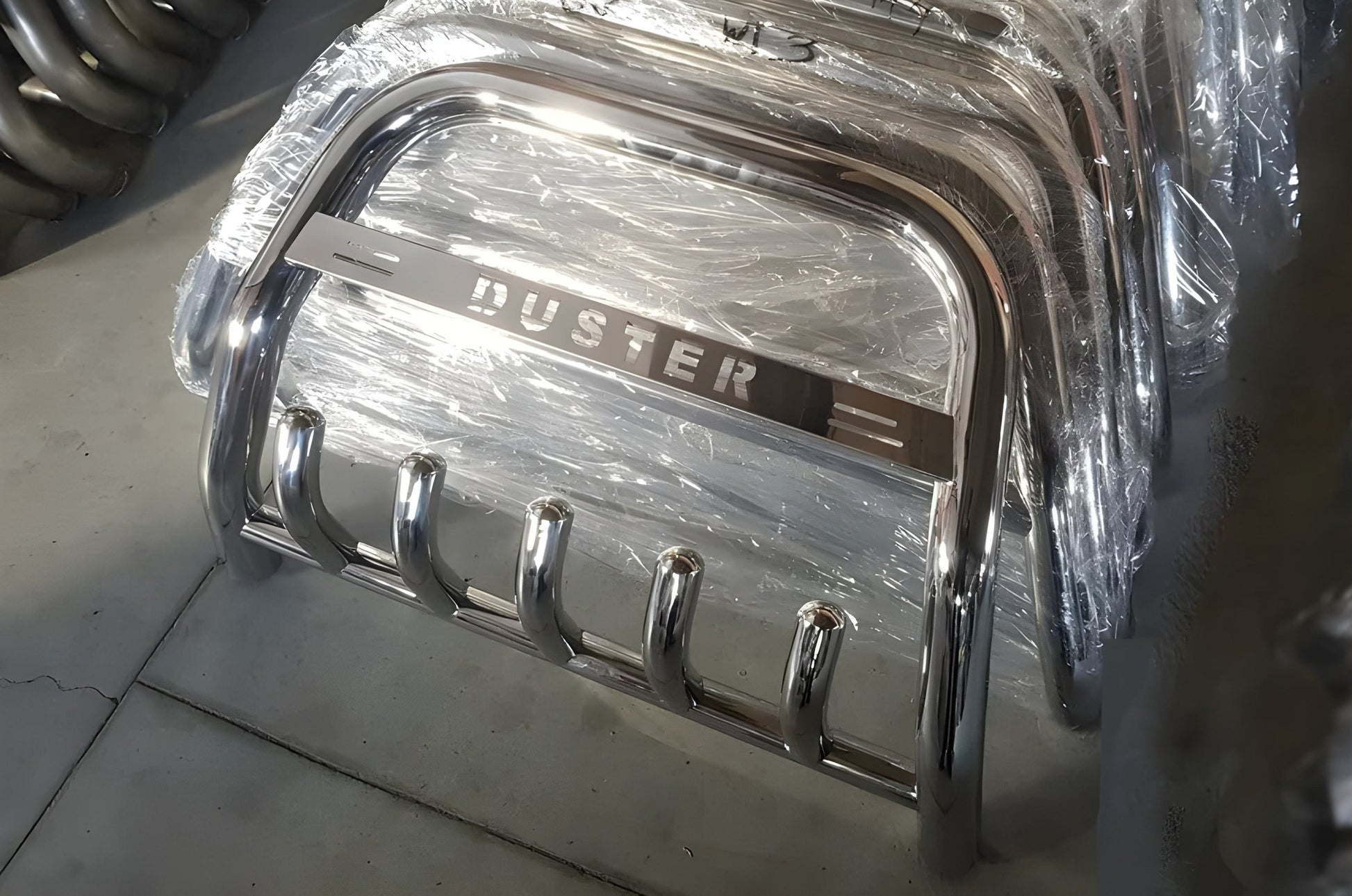 Bull Bar RNDT.09.F1-58.6 (Stainless Steel) for Dacia Duster 2008-2018 - image 2