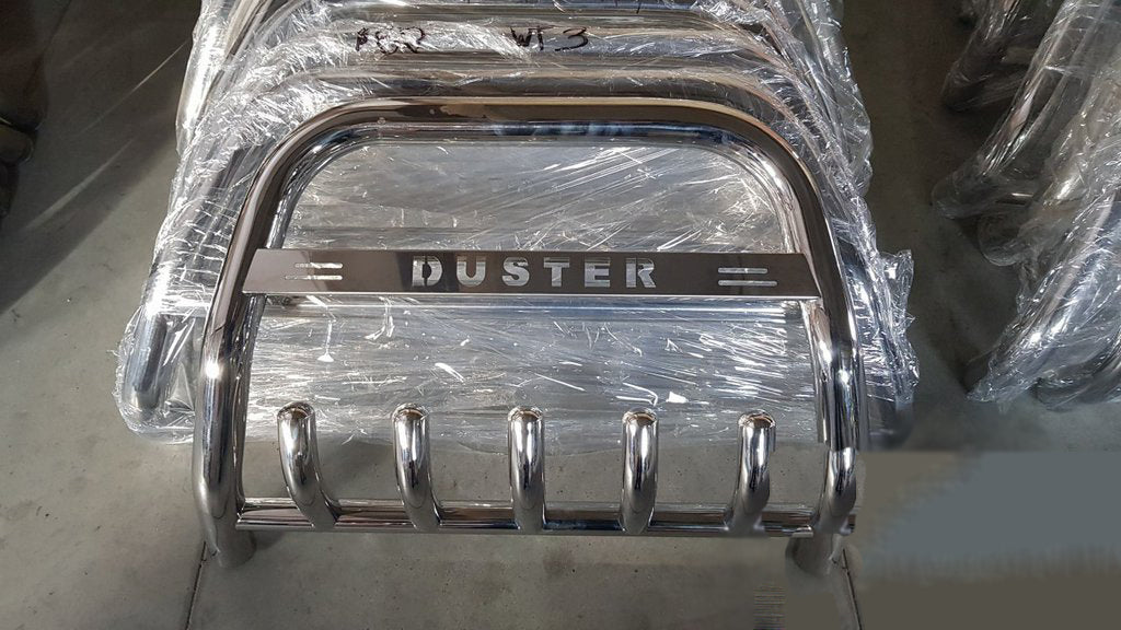Bull Bar RNDT.09.F1-58.6 (Stainless Steel) for Renault Duster 2008-2017 - image 1