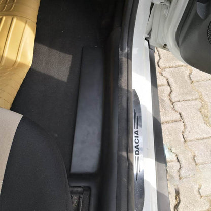 Linings on internal thresholds EuroCap (5 pcs., ABS) for Dacia Duster 2008-2018 - Reelken Auto