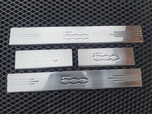 Door Sill Protectors 500L (Carmos, 4 pcs, Stainless Steel) for Fiat 500/500L 2013-2022 - image 2