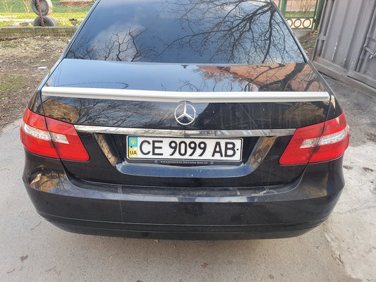 Spoiler (ABS, primed) for Mercedes E-сlass W212 2009-2016 - image 2
