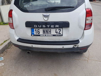 Rear bumper EuroCap (ABS) for Dacia Duster 2008-2018 - Reelken Auto